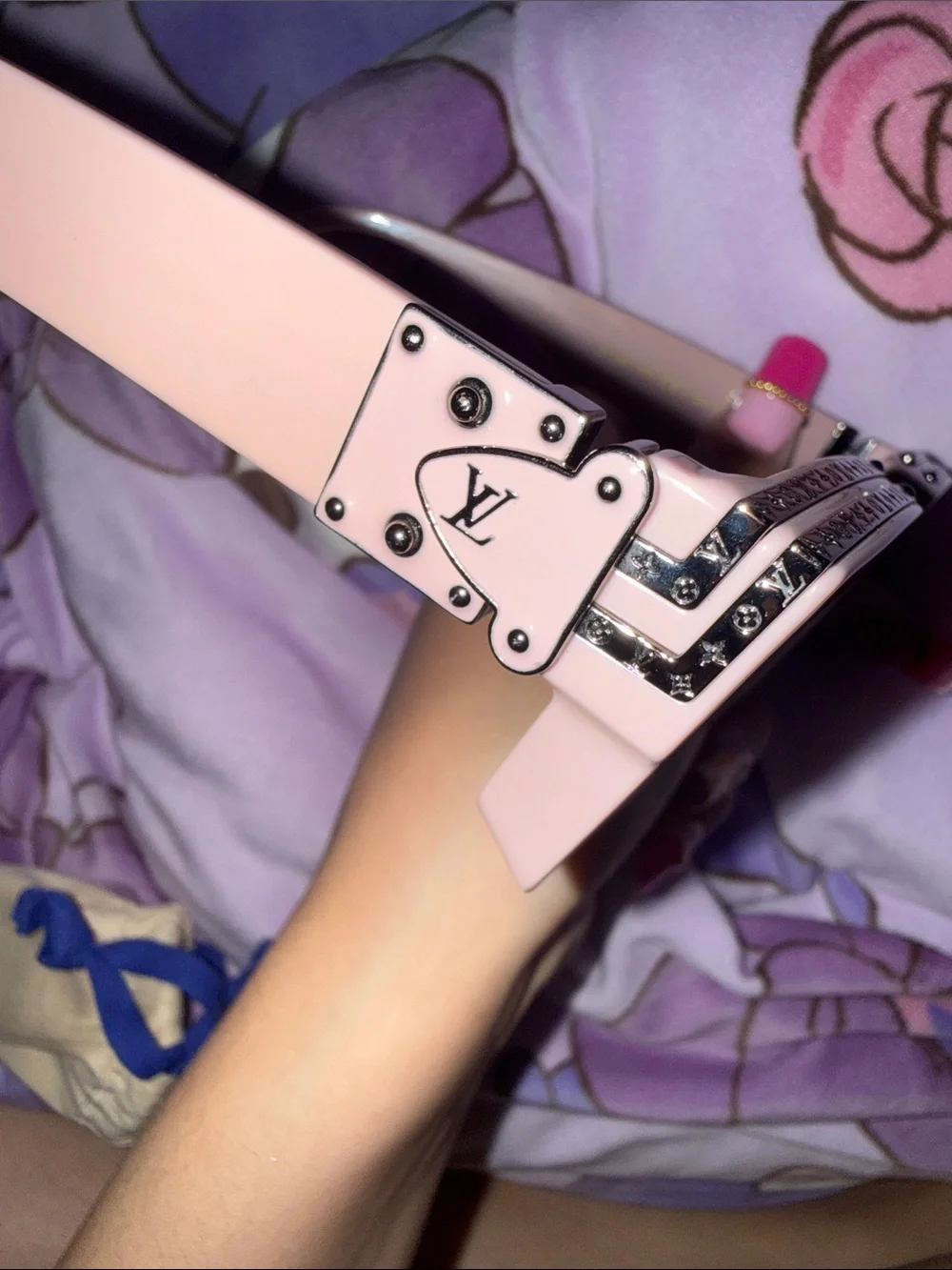 Louis Vuitton Bubblegum Pink Oversized Square Sunglasses